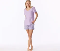 SCHIESSER Shorty-Pyjama-Set