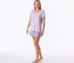 SCHIESSER Shorty-Pyjama-Set