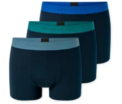 3 SCHIESSER Slipboxer, dunkelblau