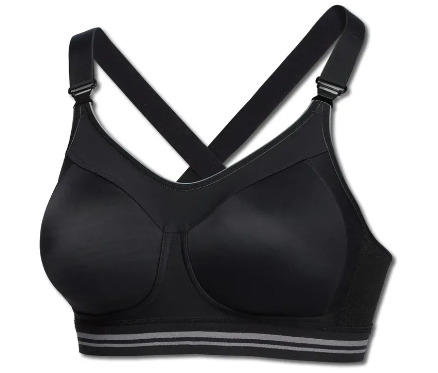 SCHIESSER Sport-BH High Impact, schwarz
