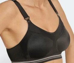 SCHIESSER Sport-BH High Impact, schwarz