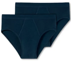 2 SCHIESSER Sportslips, navy
