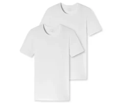 2 SCHIESSER T-Shirts, weiß