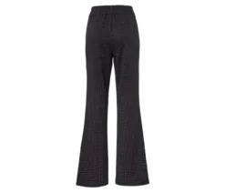 Schlupfhose mit Hahnentritt-Jacquard