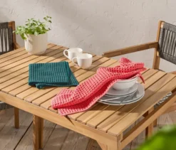 2 schnelltrocknende Geschirrtücher