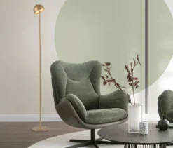 SCHÖNER WOHNEN-Kollektion Akku-Stehleuchte »Bellis«, goldfarben