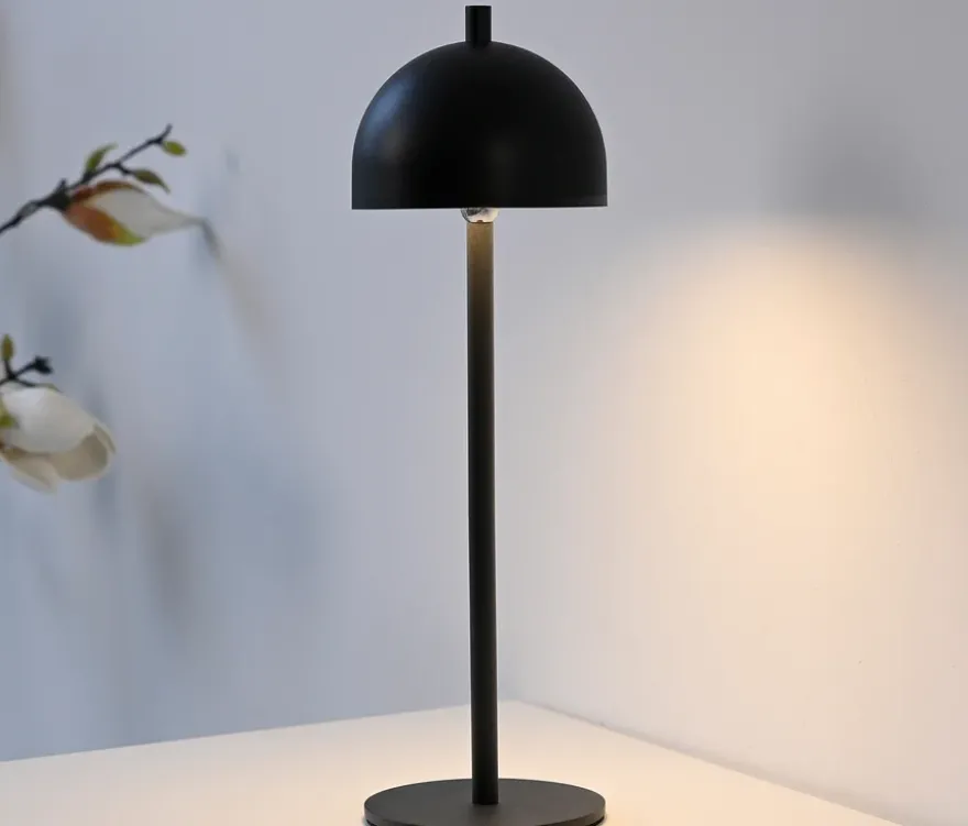 SCHÖNER WOHNEN - Kollektion Akku-Tischleuchte »Bellis«, schwarz