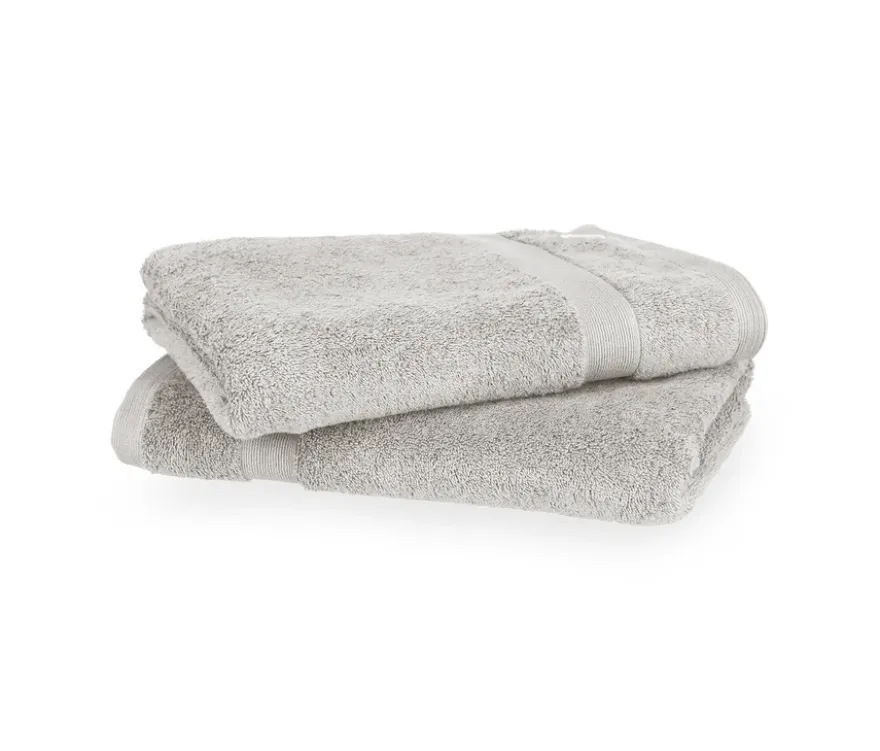 SCHÖNER WOHNEN-Kollektion 2 Badetücher »Cuddly«, hellgrau