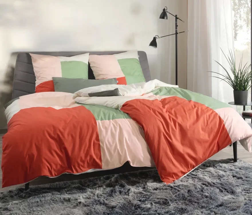 SCHÖNER WOHNEN-Kollektion Bettwäsche, rosa, Normalgröße