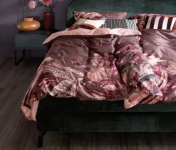 SCHÖNER WOHNEN-Kollektion Bettwäsche »AMALIA«, Übergröße, rot