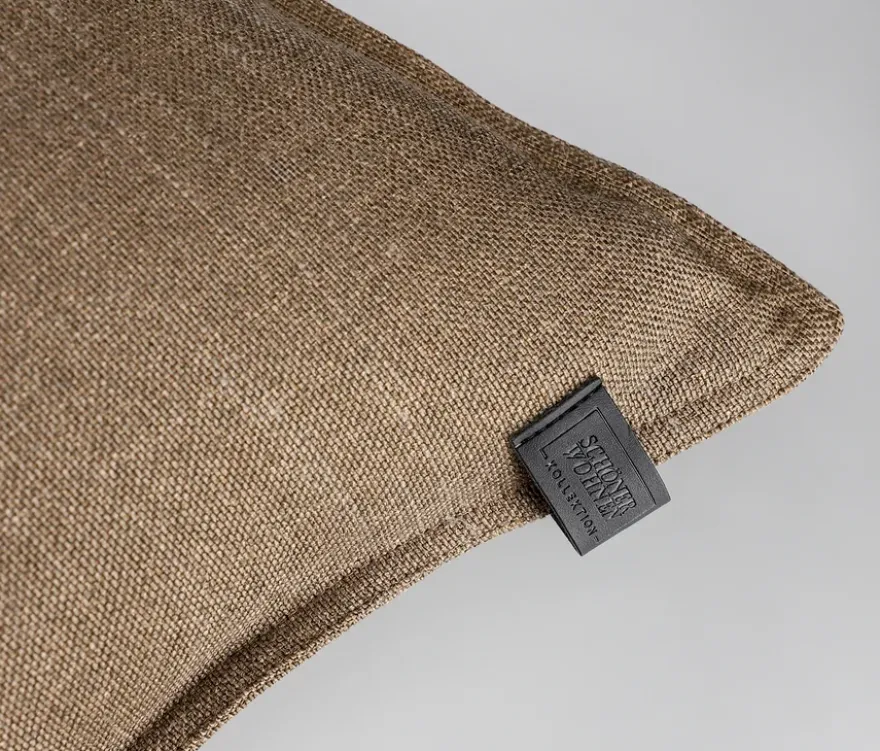 SCHÖNER WOHNEN-Kollektion Dekokissen-Bezug »COAST«, braun