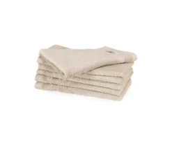 SCHÖNER WOHNEN-Kollektion 6 Gästehandtücher »Cuddly«, sandfarben