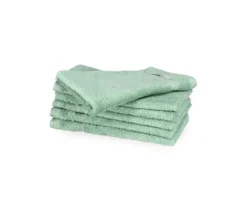 SCHÖNER WOHNEN-Kollektion 6 Gästehandtücher »Cuddly«, salbeigrün