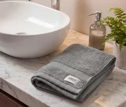 SCHÖNER WOHNEN-Kollektion 4 Handtücher »Cuddly«, anthrazit