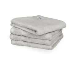 SCHÖNER WOHNEN-Kollektion 4 Handtücher »Cuddly«, hellgrau