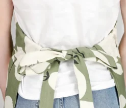 SCHÖNER WOHNEN-Kollektion Küchentextil-Set, Schürze und 2 Geschirrtücher, khaki