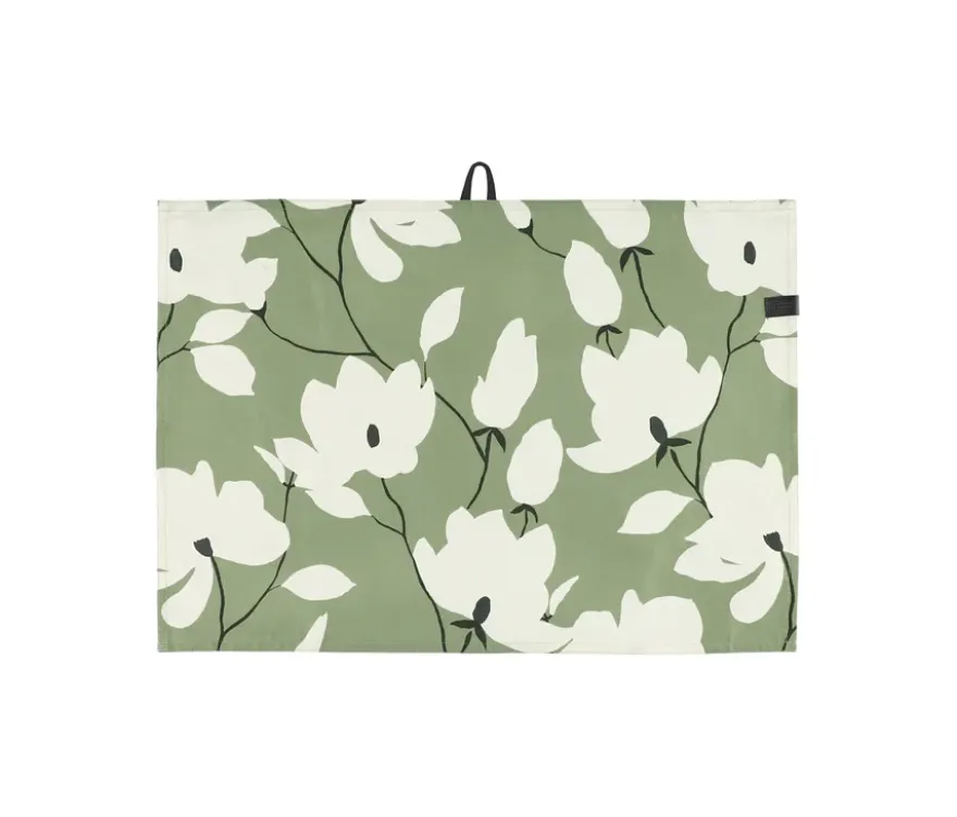 SCHÖNER WOHNEN-Kollektion Küchentextil-Set, Schürze und 2 Geschirrtücher, khaki
