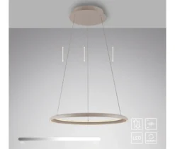 SCHÖNER WOHNEN-Kollektion Pendelleuchte »Quillo«, sandbrise