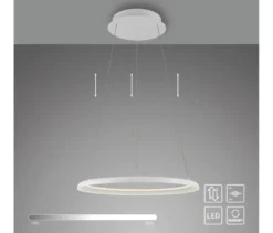 SCHÖNER WOHNEN-Kollektion Pendelleuchte »Quillo«, weiß