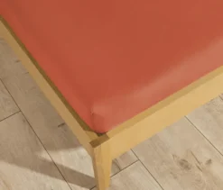 SCHÖNER WOHNEN-Kollektion Spannbettlaken, koralle, Doppelgröße