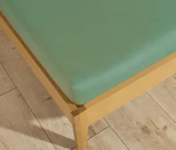 SCHÖNER WOHNEN-Kollektion Spannbettlaken, grün, Doppelgröße