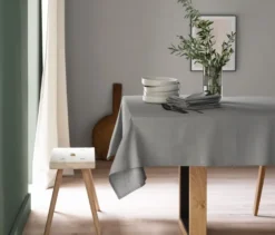 SCHÖNER WOHNEN-Kollektion Tischdecke, grau, Übergröße