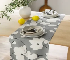 SCHÖNER WOHNEN-Kollektion 2 Tischläufer, grau