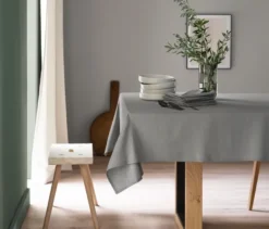 SCHÖNER WOHNEN-Kollektion Tischdecke, grau, Normalgröße