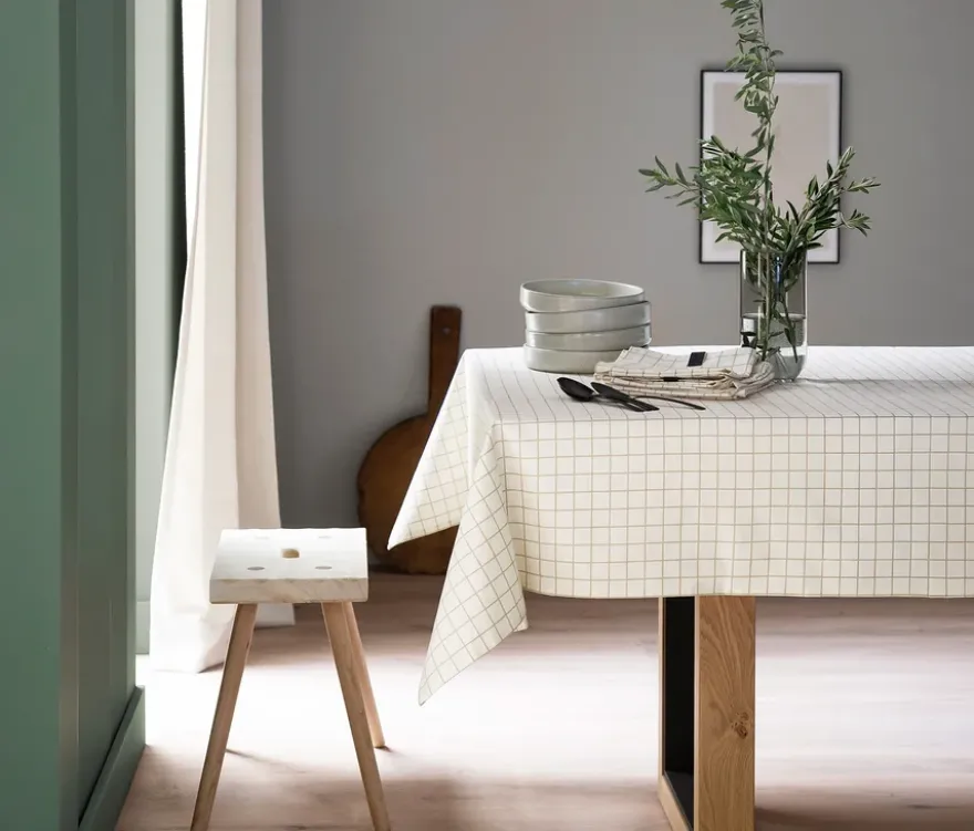 SCHÖNER WOHNEN-Kollektion Tischdecke, kariert, Normalgröße