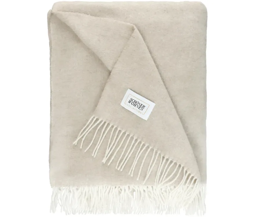 SCHÖNER WOHNEN-Kollektion Wohndecke »FACT«, beige