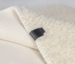 SCHÖNER WOHNEN-Kollektion Wohndecke »TEDDY«, offwhite