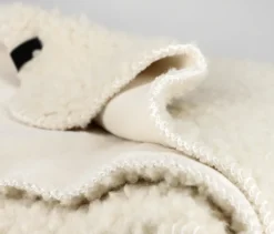 SCHÖNER WOHNEN-Kollektion Wohndecke »TEDDY«, offwhite