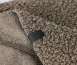 SCHÖNER WOHNEN-Kollektion Wohndecke »TEDDY«, taupe