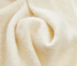 SCHÖNER WOHNEN-Kollektion Wohndecke »PLENTY«, creme