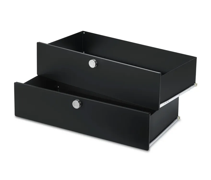 Schubladenergänzungs-Set Metall »CN3«, schwarz