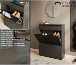 Schuhschrank »Baldone«, graphit