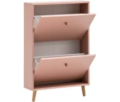 Schuhschrank »Bjarne«, 2 Klappen, apricot