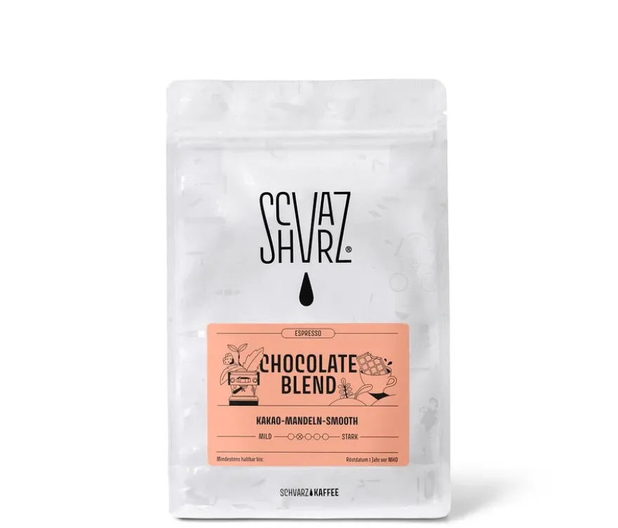 Schvarz - Chocolate Blend Espresso - 350 g Ganze Bohne