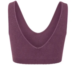 Seamless-Bustier, aubergine
