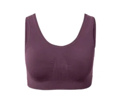 Seamless-Bustier, aubergine