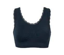 Seamless-Bustier, blau