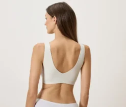 Seamless-Bustier, creme