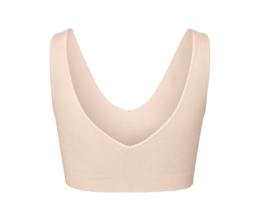 Seamless-Bustier, creme