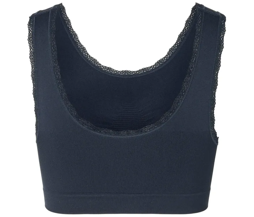 Seamless-Bustier, dunkelblau