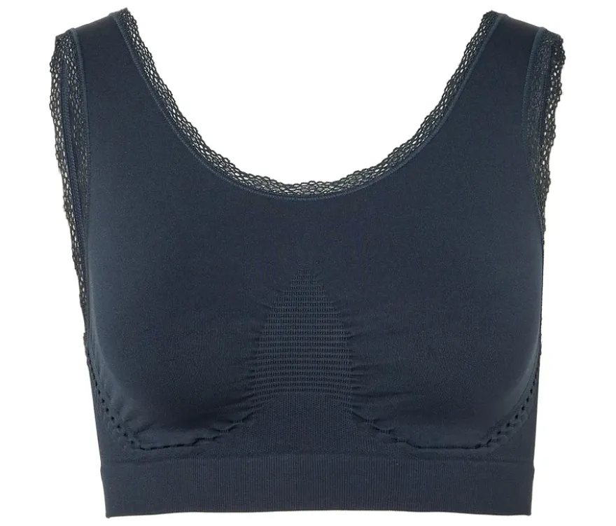 Seamless-Bustier, dunkelblau