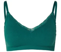 Seamless-Bustier, dunkelgrün