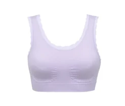 Seamless-Bustier, fliederfarben