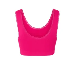 Seamless-Bustier, fuchsia