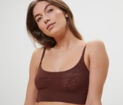 Seamless-Bustier in Spitzenoptik
