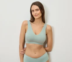 Seamless-Bustier, jade
